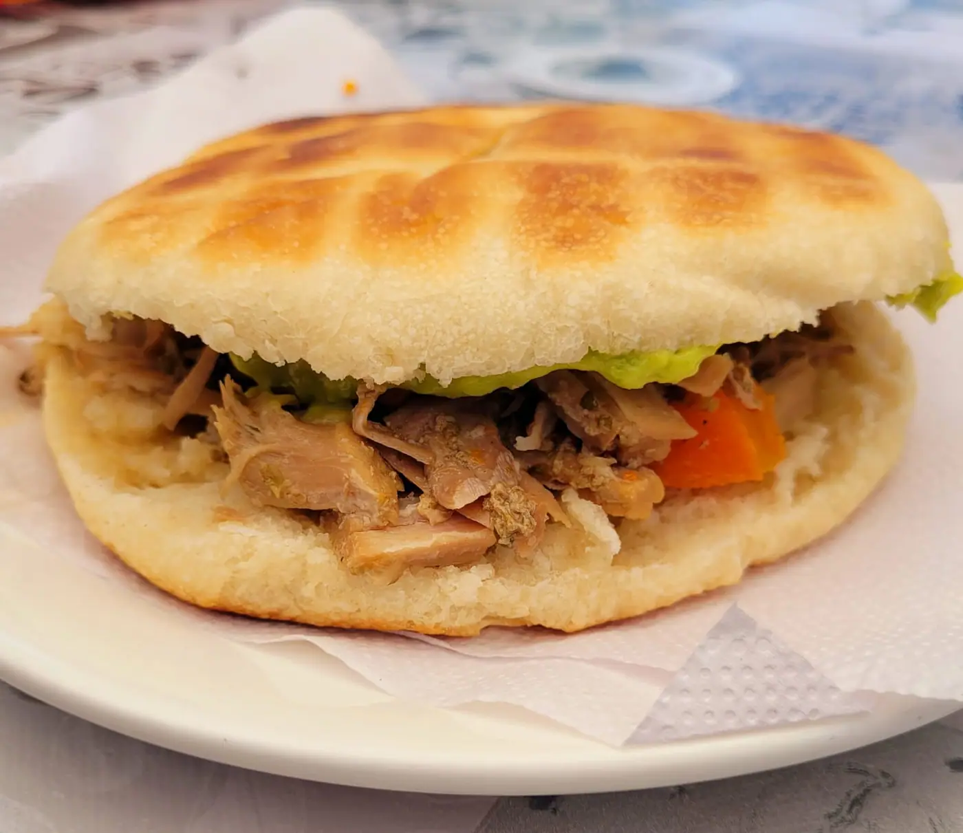 Churrasca Mechada de Cerdo